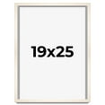 thumbnail image 1 of 19x25 Shadow Box Cream of Wheat White Washed Display Frame | 0.875 Inches Deep Solid Wood Shadowbox, 1 of 8