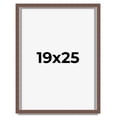 thumbnail image 1 of 19x25 Shadow Box Frame Brown | 1.125 inches Deep Real Wood Rustic Shadowbox Display Frame | UV, 1 of 5