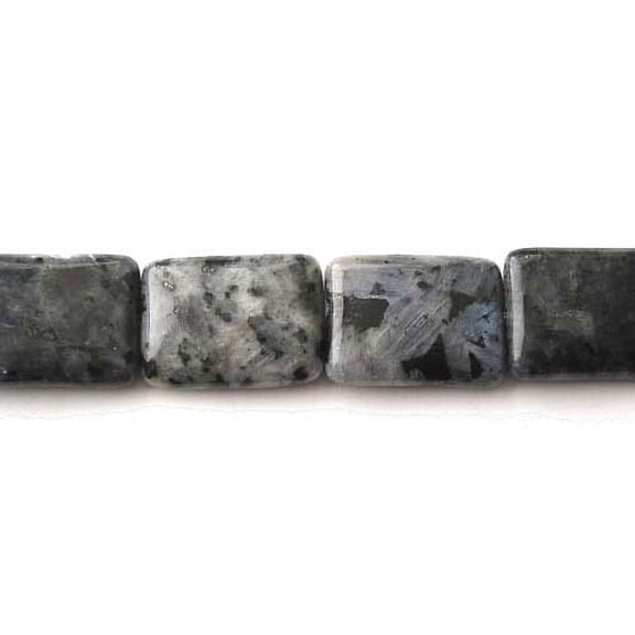 19x25mm 16 Beads Dark Labradorite Rectangle Beads Genuine Gemstone Natural Jewelry Making