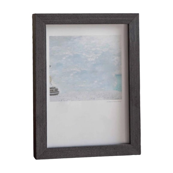 19x26.5cm Solid Wood Wall-Mounted Photo Frame - Includes Custom Photo Printing Service, 3D Hollow Frame Design - for Home Decor, Gallery Displays, Office Walls, Living Room Accents, Bedroom Decor