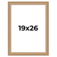 thumbnail image 1 of 19x26 Frame Charleston Honey Brown Solid Wood Picture Frame Width 1.75 Inches | Interior Depth 0.5, 1 of 8