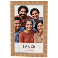 thumbnail image 1 of 19x26 Frame Gold Real Wood Picture Frame Width 1.5 inches | Interior Frame Depth 0.5 inches |, 1 of 8