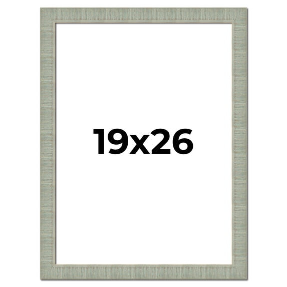 19x26 Frame Green Desert Pear Solid Wood Picture Frame | 1.625 Inch Moulding Width | Interior Frame