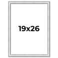 thumbnail image 1 of 19x26 Frame Sterling Silver Solid Wood Picture Frame | 1.25 Inch Moulding Width | 0.75 Inch, 1 of 8