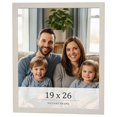 thumbnail image 1 of 19x26 Frame White Wheat Solid Wood Picture Frame | Moulding Width 0.75 Inches | Interior Depth 0.5, 1 of 8
