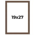 thumbnail image 1 of 19x27 Frame Brown Farmhouse Solid Wood Picture Frame Width 1.5 Inches | Interior Frame Depth 0.5, 1 of 8