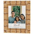 thumbnail image 1 of 19x27 Frame Beige Real Wood Picture Frame Width 3 inches | Interior Frame Depth 0.5 inches |, 1 of 8