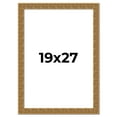thumbnail image 1 of 19x27 Frame Black and Gold Distressed Solid Wood Sonoma Picture Frame | 1.625 Inch Moulding Width |, 1 of 8