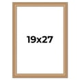 thumbnail image 1 of 19x27 Frame Charleston Honey Brown Solid Wood Picture Frame Width 1.75 Inches | Interior Depth 0.5, 1 of 8