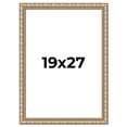 thumbnail image 1 of 19x27 Frame Silver Real Wood Picture Frame Width 1.5 inches | Interior Frame Depth 0.5 inches |, 1 of 8