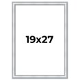 thumbnail image 1 of 19x27 Frame Sterling Silver Solid Wood Picture Frame | 1.25 Inch Moulding Width | 0.75 Inch, 1 of 8