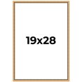 thumbnail image 1 of 19x28 Frame Beaded Gold Solid Wood Picture Frame | 0.75 Inches Moulding Width | Liscio Oro, 1 of 8