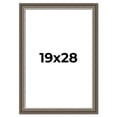 thumbnail image 1 of 19x28 Frame Brown Solid Wood Picture Frame | 1.75 Inch Moulding Width | Austin Frame Complete with, 1 of 8