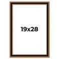 thumbnail image 1 of 19x28 Frame Gold Brown Plein Air Vintage Solid Wood Picture Frame | 1.75 Inches Moulding Width |, 1 of 8
