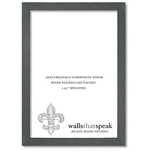 19x28 Slate Gray Picture Frame for Puzzles Posters Photos or Artwork