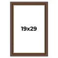 thumbnail image 1 of 19x29 Copper and Brown Real Wood Picture Frame Width 2 inches | Interior Frame Depth 0.5 inches |, 1 of 8