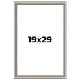 thumbnail image 1 of 19x29 Frame Grey Real Wood Picture Frame Width 1.25 inches | Interior Frame Depth 0.5 inches | Hans, 1 of 8