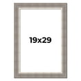 thumbnail image 1 of 19x29 Frame Grey Real Wood Picture Frame Width 2.75 Inches | Interior Frame Depth 0.5 Inches |, 1 of 8