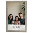 thumbnail image 1 of 19x29 Frame Grey Solid Wood Picture Frame Width 1 Inches | Interior Frame Depth 0.5 Inches |, 1 of 8