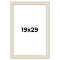 thumbnail image 1 of 19x29 Frame White Real Wood Picture Frame Width 1.75 inches | Interior Frame Depth 0.5 inches |, 1 of 8