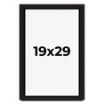 thumbnail image 1 of 19x29 Shadow Box Black Solid Wood Display Picture Frame | 1 Inch Rabbet Depth | | 1.375 Inch, 1 of 4