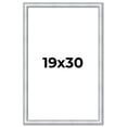 thumbnail image 1 of 19x30 Frame Sterling Silver Solid Wood Picture Frame | 1.25 Inch Moulding Width | 0.75 Inch, 1 of 8