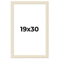 thumbnail image 1 of 19x30 Frame White Real Wood Picture Frame Width 1.5 inches | Interior Frame Depth 0.5 inches | Barn, 1 of 8