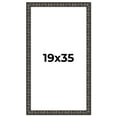 thumbnail image 1 of 19x35 Frame Black-Brown Medieval Solid Wood Picture Frame | 1.5 Inch Moulding Width | Gotham, 1 of 8