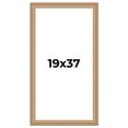 thumbnail image 1 of 19x37 Frame Charleston Honey Brown Solid Wood Picture Frame Width 1.75 Inches | Interior Depth 0.5, 1 of 8