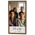 thumbnail image 1 of 19x38 Frame Gold Kingsley Distressed Solid Wood Picture Frame Width 0.75 Inches | Interior Frame, 1 of 8