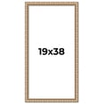 thumbnail image 1 of 19x38 Frame Silver Real Wood Picture Frame Width 1.5 inches | Interior Frame Depth 0.5 inches |, 1 of 8