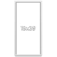 thumbnail image 1 of 19x39 Shadow Box High Gloss White Display Frame | 1.625 Inches Deep | 1 Inch Moulding Width | Solid, 1 of 4