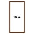 thumbnail image 1 of 19x42 Copper and Brown Real Wood Picture Frame Width 2 inches | Interior Frame Depth 0.5 inches |, 1 of 8