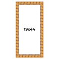 thumbnail image 1 of 19x44 Frame Beige Real Wood Picture Frame Width 3 inches | Interior Frame Depth 0.5 inches |, 1 of 8