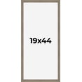 thumbnail image 1 of 19x44 Frame Gray Barnwood Rustic Solid Wood Picture Frame | 1.5 Inch Moulding Width | Includes UV, 1 of 8