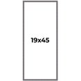 thumbnail image 1 of 19x45 Frame Blue Kingsley Pewter Solid Wood Picture Frame Width 0.75 Inches |Interior Depth 0.5, 1 of 8