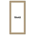 thumbnail image 1 of 19x45 Frame Ornate Silver Beaded Solid Wood Picture Frame Width 2.5 Inches | Interior Depth 1, 1 of 8