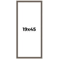 thumbnail image 1 of 19x45 Frame Silver Real Wood Picture Frame Width 1.25 Inches | Interior Frame Depth 0.5 Inches |, 1 of 8