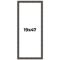 thumbnail image 1 of 19x47 Frame Black-Brown Medieval Solid Wood Picture Frame | 1.5 Inch Moulding Width | Gotham, 1 of 8