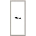 thumbnail image 1 of 19x47 Frame Grey Real Wood Picture Frame Width 1.25 inches | Interior Frame Depth 0.5 inches | Hans, 1 of 8