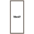 thumbnail image 1 of 19x47 Frame Silver Real Wood Picture Frame Width 1.25 Inches | Interior Frame Depth 0.5 Inches |, 1 of 8