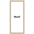 thumbnail image 1 of 19x47 Frame White Real Wood Picture Frame Width 1.5 inches | Interior Frame Depth 0.5 inches |, 1 of 8