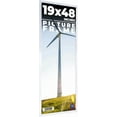 thumbnail image 1 of 19x48 Frame Silver Real Wood Picture Frame Width 0.75 inches | Interior Frame Depth 0.5 inches |, 1 of 8
