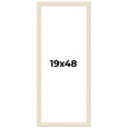 thumbnail image 1 of 19x48 Frame White Real Wood Picture Frame Width 1.5 inches | Interior Frame Depth 0.5 inches | Barn, 1 of 8