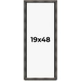 thumbnail image 1 of 19x48 Shadow Box Frame Brown Cherry | 2.625 Inches Deep Pine Wood Traditional Shadowbox Display, 1 of 8