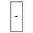 thumbnail image 1 of 19x51 Frame Grey Real Wood Picture Frame Width 2.75 Inches | Interior Frame Depth 0.5 Inches |, 1 of 8