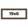 thumbnail image 1 of 19x6 Frame Gold Real Wood Picture Frame Width 1.5 inches | Interior Frame Depth 0.5 inches |, 1 of 8