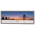 thumbnail image 1 of 19x6 Frame Silver Grey Distressed Solid Wood Picture Frame | 0.75 Inch Moulding Width | Interior, 1 of 8