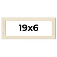 thumbnail image 1 of 19x6 Frame White Real Wood Picture Frame Width 1.5 inches | Interior Frame Depth 0.5 inches | Barn, 1 of 8