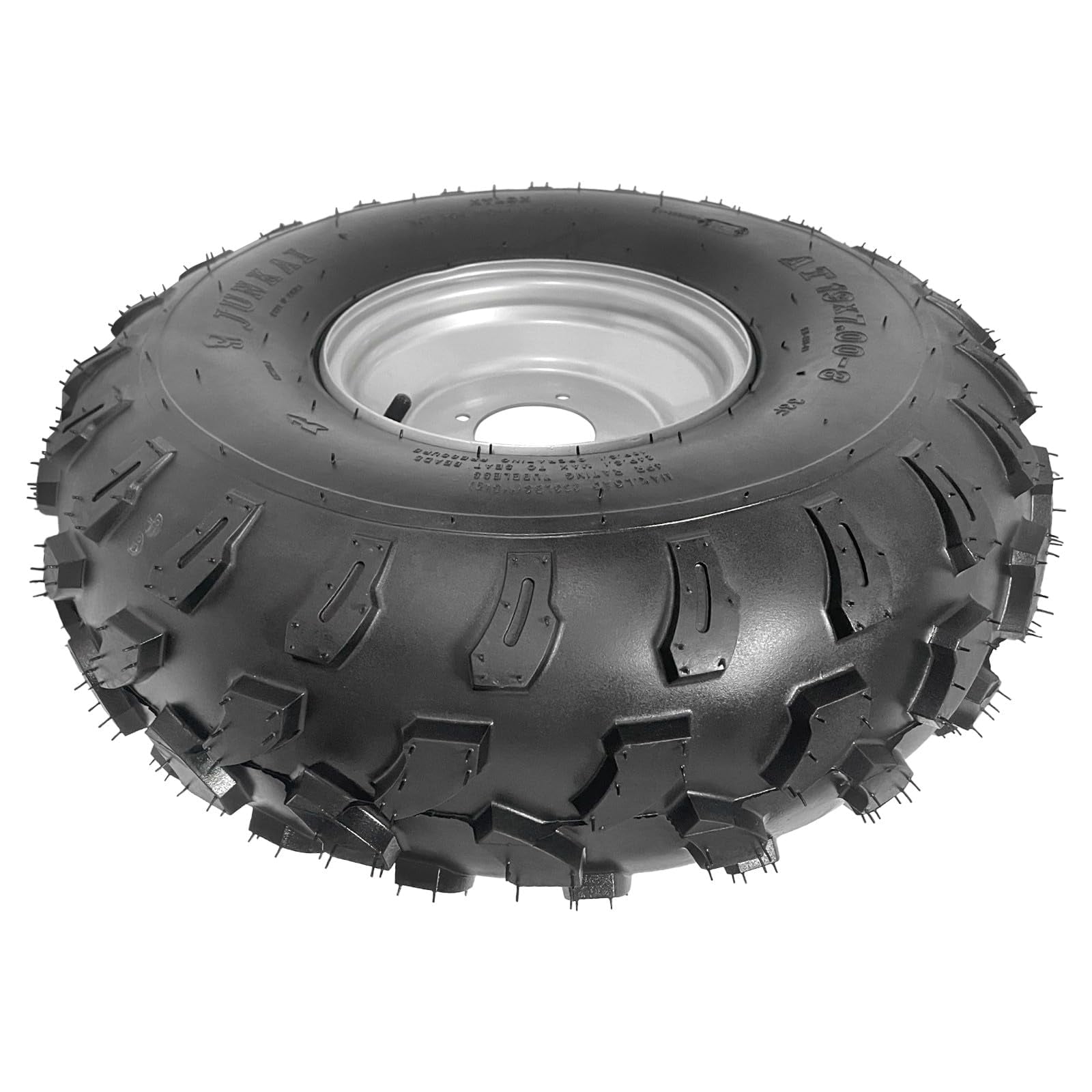 19x7.00-8 19x7-8 19x7x8 ATV Go Kart Tire and Rim 4 Stud 88mm Bolt ...